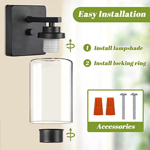 Wall Sconces Set of 2 for Bathroom (2 Count)
