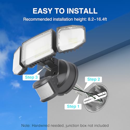 85W Motion Sensor Outdoor Light