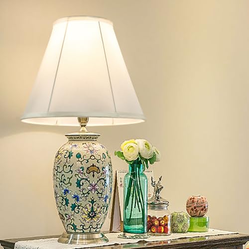White Bell Lamp Shades (2 Count)