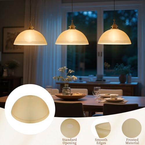 Glass Lamp Shade Replacement for Torchiere Floor Lamps
