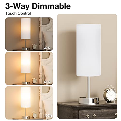 Small Touch Table Lamp for Bedroom