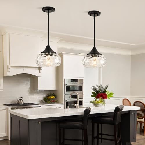 2 Pack Modern Pendant Lights Kitchen Island