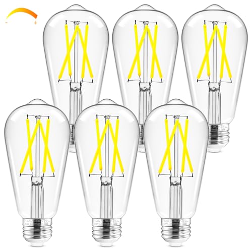 Edison Bulbs Dimmable (6 Count)