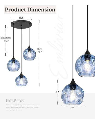 3 Light Globe Hanging Lights