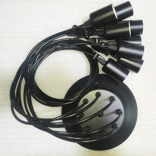 14 Arm Spider Light Fixture Industrial DIY Chandelier Pendant Lamp