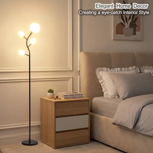 4 Globe Floor Lamp for Living Room