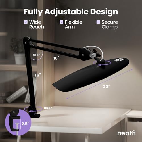 XL 2200 Lumens 24W LED Desk Lamp