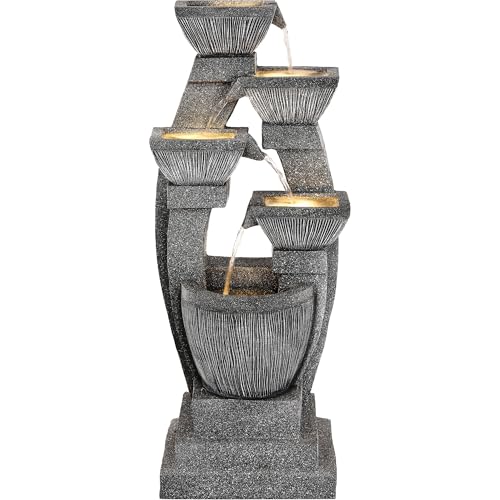 40.5" Outdoor Fountain LED 4