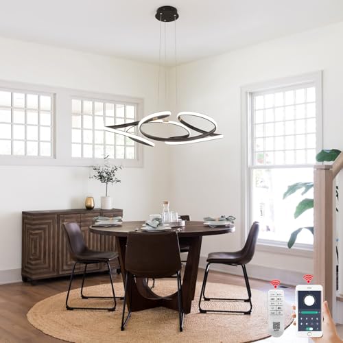 28 inch Modern Chandelier for Dining Room
