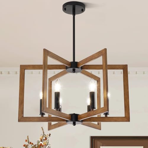 22" Farmhouse Chandelier (6 Count)