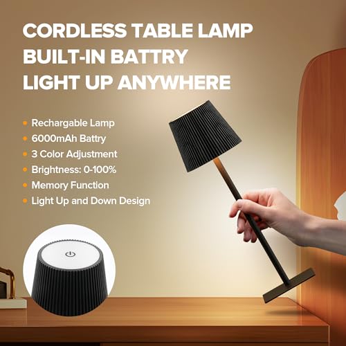 4 Pack Cordless Table Lamp (4 Count)