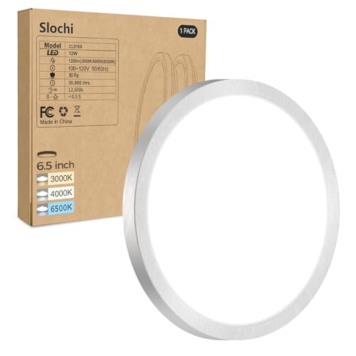 1PACK LED Flush Mount Ceiling Light Fixture