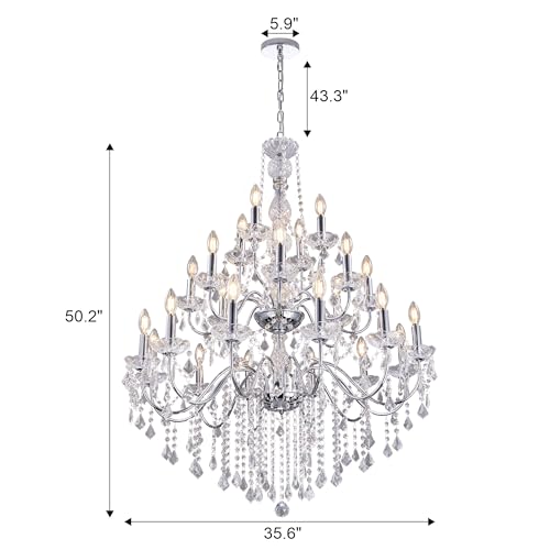 Chrome Chandelier Light Fixture