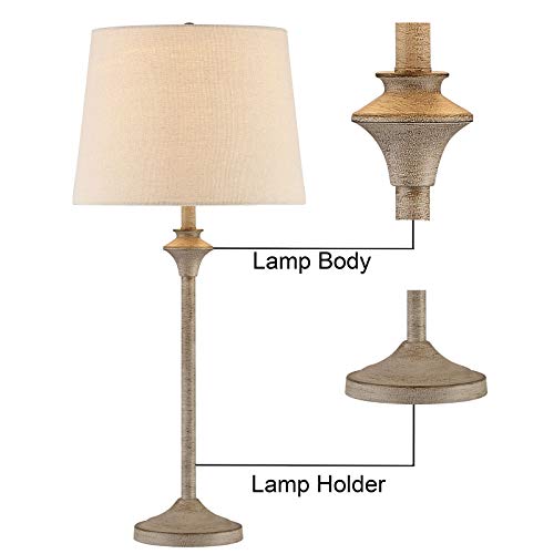 Farmhouse Buffet Table Lamps Set of 2 for Living Room (2 Count)