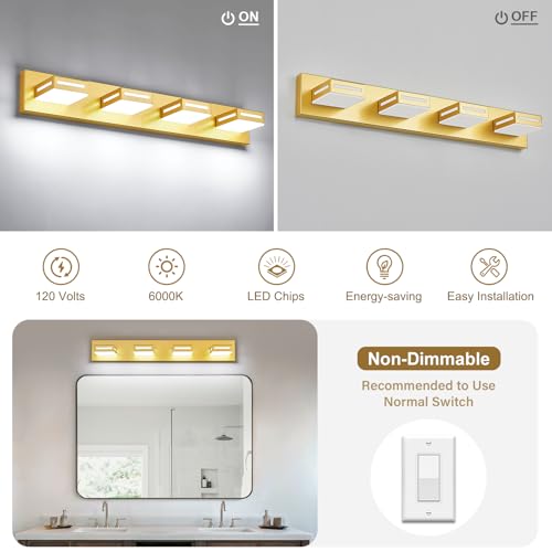 LED Bathroom Vanity Light Fixtures