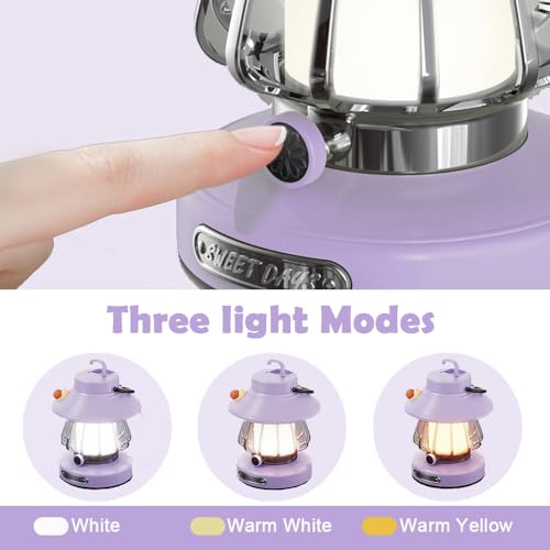 Kids Lantern with 3 Color Light & USB