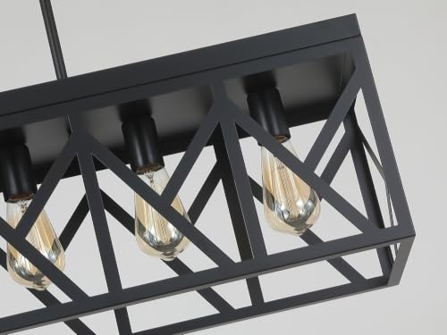 Rustic Farmhouse Metal Kitchen Island Lighting