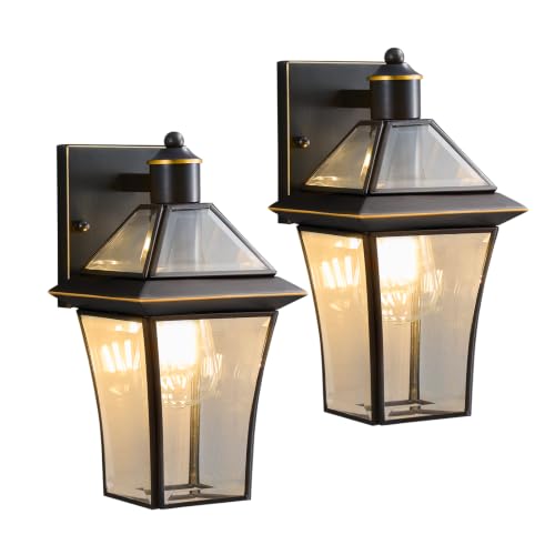 Oil Rubbed Bronze Outdoor Wall Sconces (2 Count)