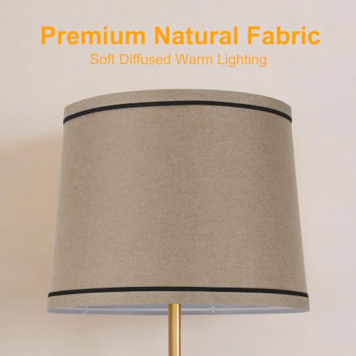 Empire Lamp Shades Set of 2 (Light Coffee)