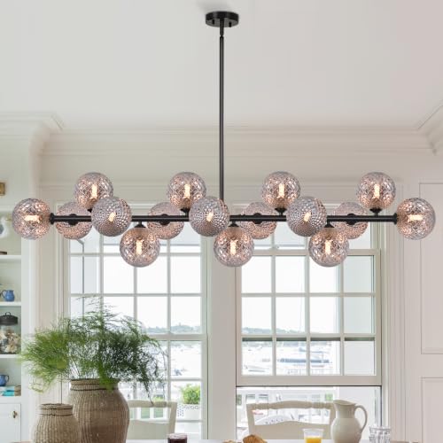 Sputnik Chandelier Globe Long Island Chandeliers Over Table 16