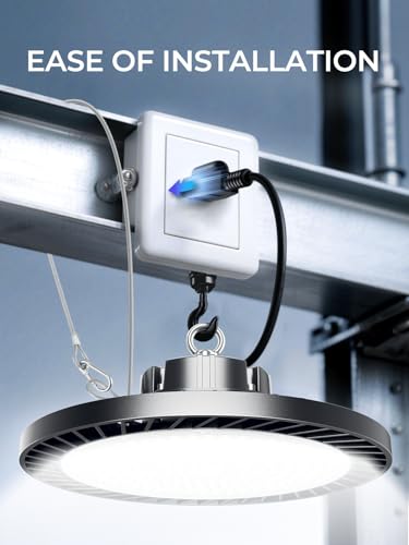 Industrial grade Super Bright 300W 45000LM UFO Led High Bay Light For Shop
