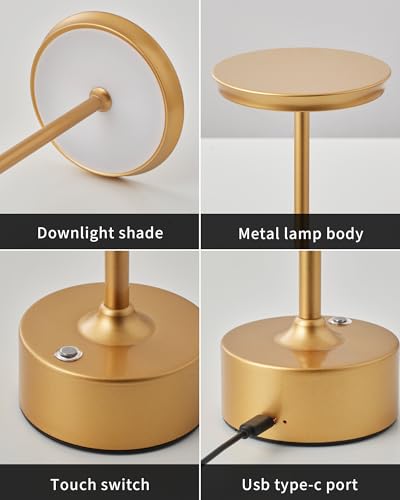 Rechargeable Table Lamps Set of 2 (2 Count)