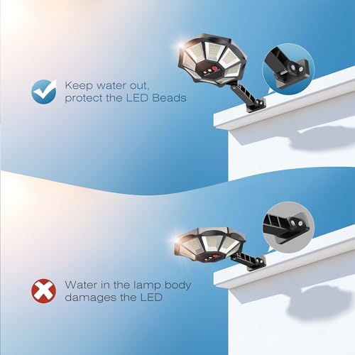 Solar Lights Outdoor (2 Count)