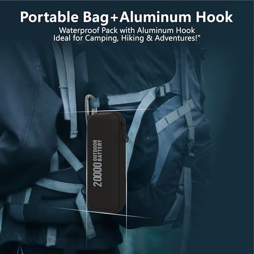 20 000mAh Rugged Power Bank with Fast Charge USB