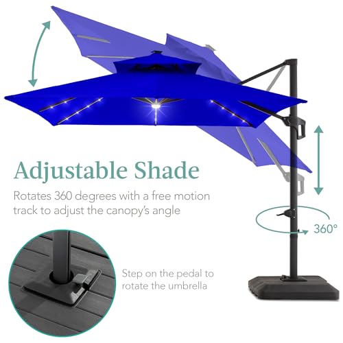 10x10ft Cantilever Patio Umbrella w