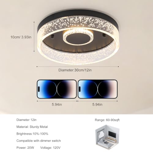12 Inch LED Ceiling Light Fixture