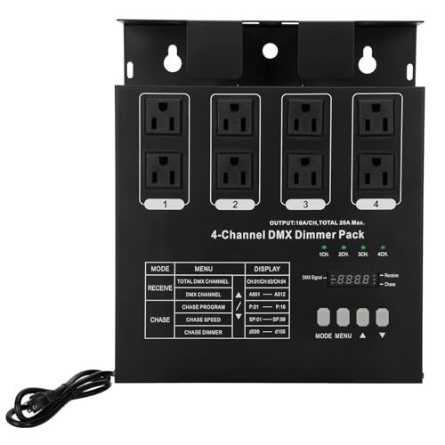 Dmx Dimmer Pack 4 Channel