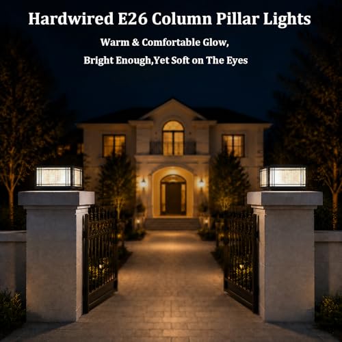 Outdoor Post Lights Hardwired