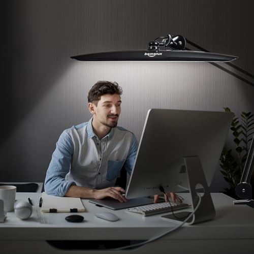 20 Inch LED Desk Lamp with Clamp