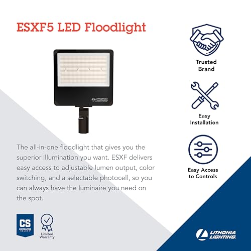 All-in-One LED Flood Light, Waterproof Dusk to Dawn UVOLT