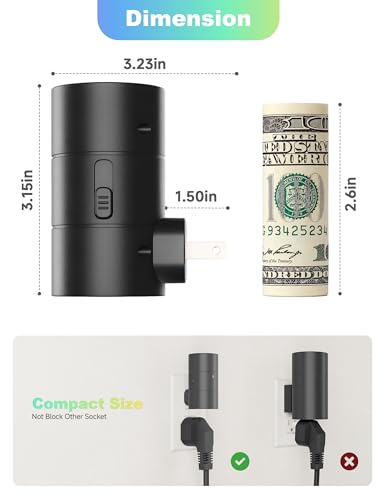 Led Night Light Plug into Wall (2 Count)