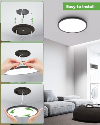 8Pack 12 Inch LED Ceiling Light Flush Mount (8 Count)