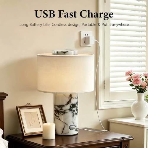 Marble Lamp Rechargeable Alabaster Stone Table Lamps