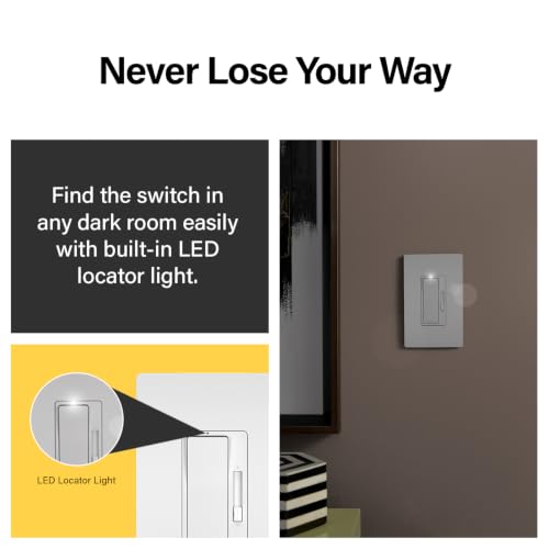 Radiant 450W LED Dimmer Light Switch 3