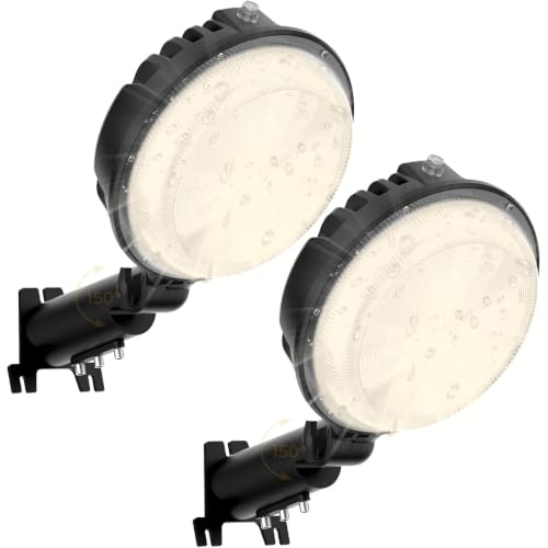 2 Pack 150W LED Barn Light Dusk to Dawn