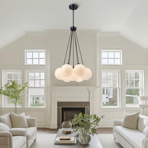 Modern Sputnik Glass Chandelier