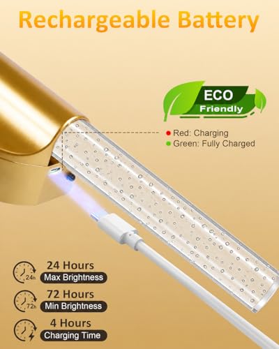 Peel and Stick on Wall Sconce set of 2 Wireless Battery Operated Wall Light (2 Count)