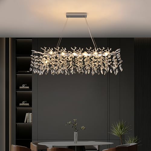 Tree Branch Chandelier Modern Crystal Pendant Light