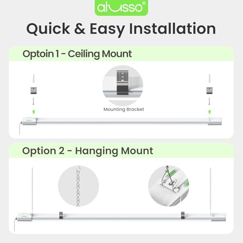 LED Shop Lights 4FT for Garage