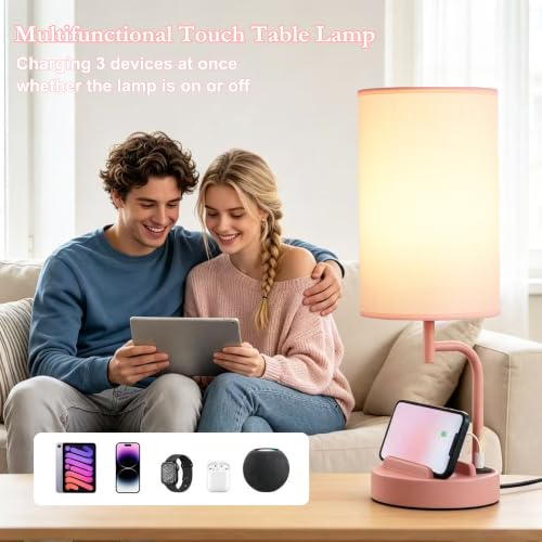 Touch Control USB Table Lamp with USB C