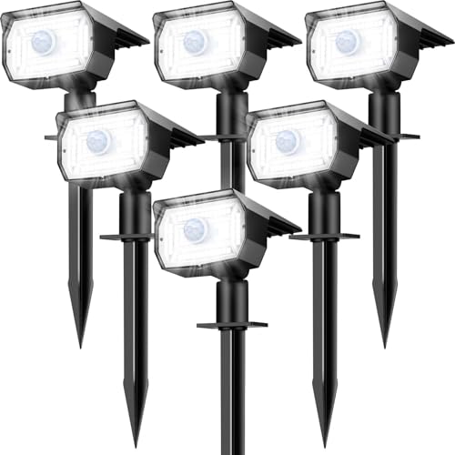 Solar Lights Outdoor Waterproof (6 Count)
