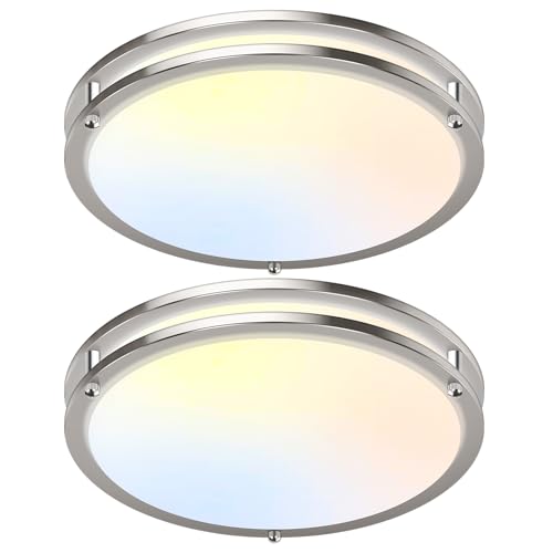 16 Inch 50W LED Ceiling Lights (2 Count)