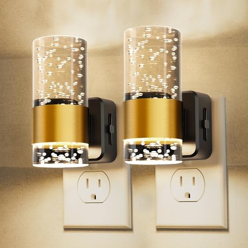 Night Light Dimmable Night Lights Plug into Wall (2 Count)