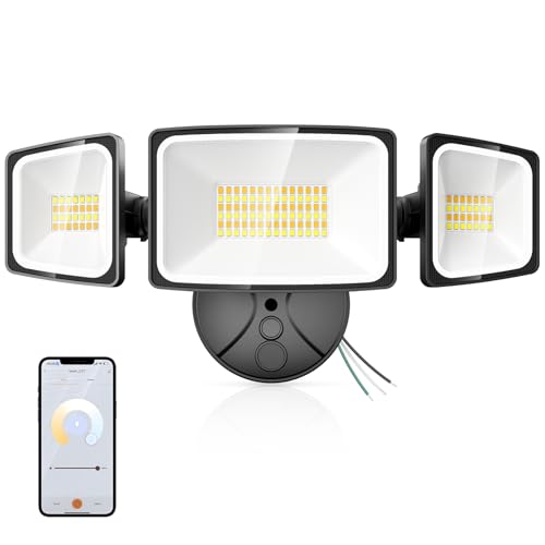 65W Smart Flood Light Outdoor (Black)