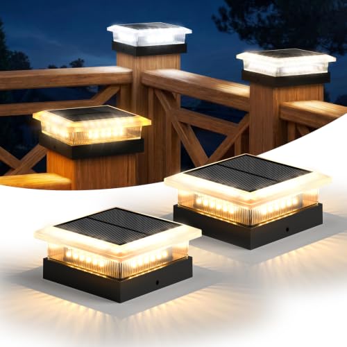 4x4 Solar Post Cap Lights 2 Pack (2 Count)