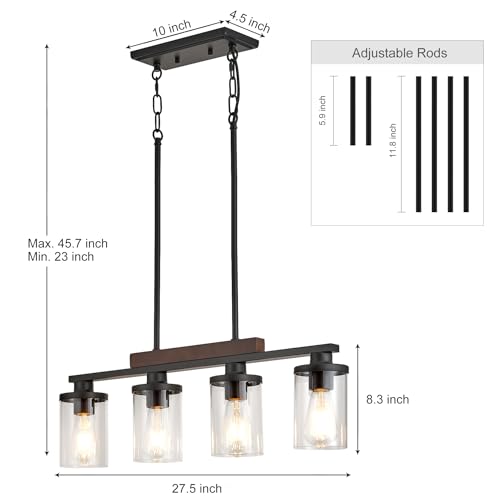 Wood Kitchen Island Lighting